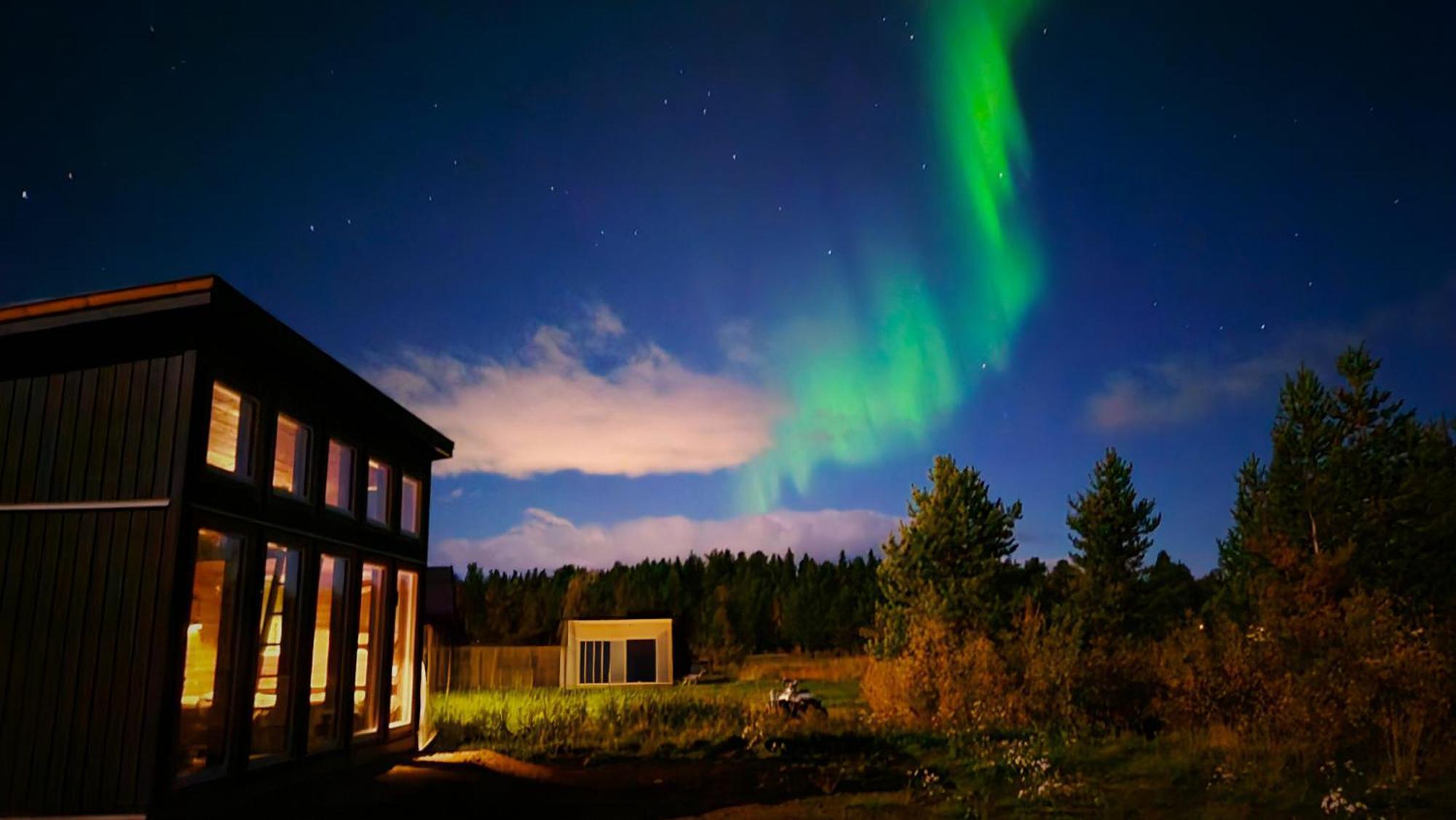 Reindeer River Lights Lodge 키루나 외부 사진